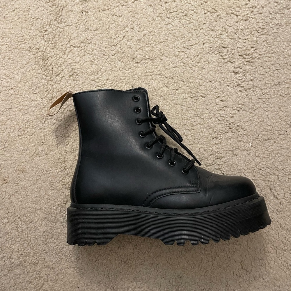 Dr. Martens Black Combat Boots